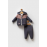 U.S Polo Assn USB2561 Erkek Bebek 3lü takım FÜME