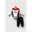 U.S Polo Assn USB2565 Erkek Bebek 2li takım BEYAZ