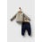U.S. Polo Assn  USB2570 Erkek Bebek 2Li Takım LACİVERT