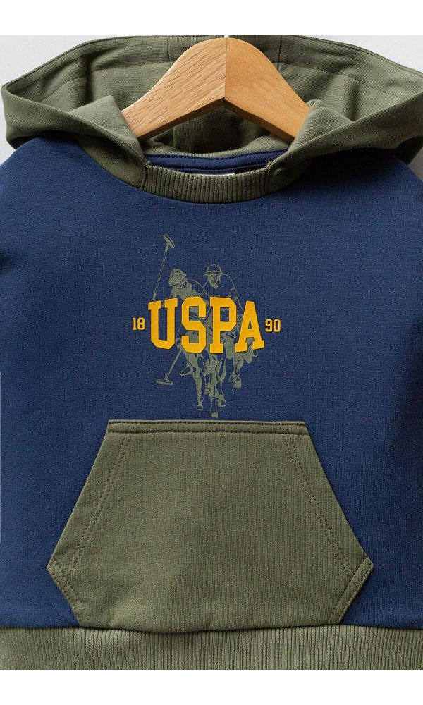 U.S. Polo Assn USB2573 Erkek Bebek 2Li Takım HARDAL