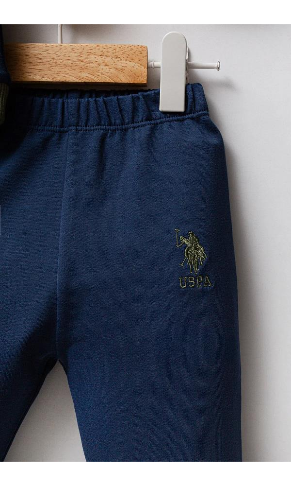 U.S. Polo Assn USB2573 Erkek Bebek 2Li Takım HARDAL