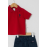 U.S Polo Assn USB2631 Erkek Bebek 2Li T-Shırt Takım KIRMIZI