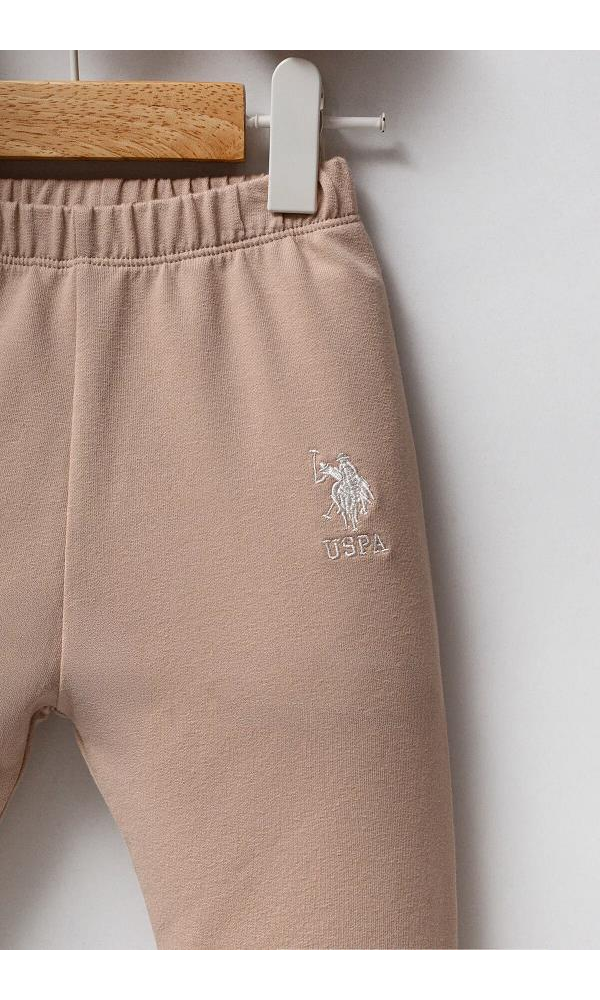 U.S Polo Assn USB2723 Kız Bebek 3lü Takım BİSKÜVİ