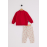 U.S. Polo Assn USB2727  Kız Bebek 2Li Takım KIRMIZI