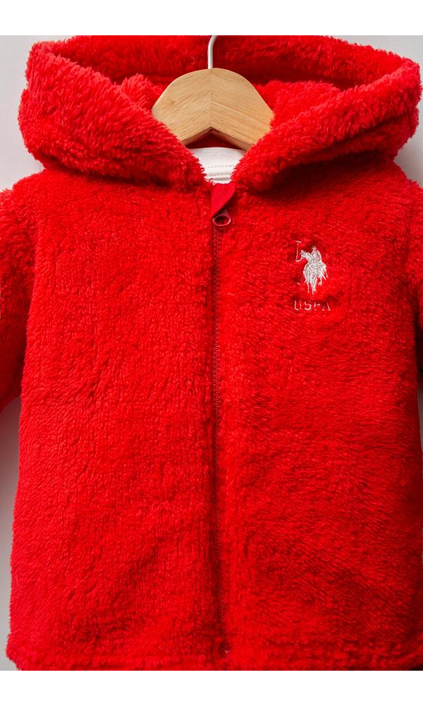 U.S. Polo Assn USB2732  Kız Bebek 3Lü Takım Soft Yeşil
