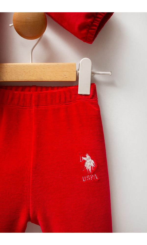 U.S. Polo Assn USB2735  Kız Bebek 2Li Takım YEŞİL