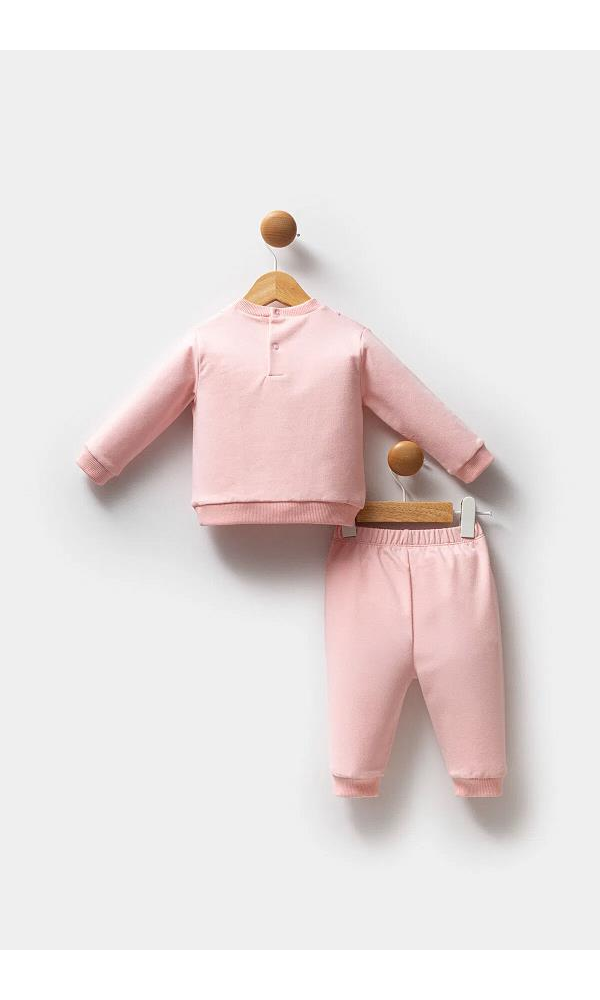 U.S. Polo Assn USB2755  Kız Bebek 2Li Takım PEMBE