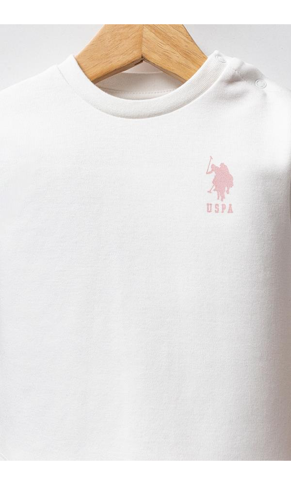 U.S Polo Assn USB2758  Kız Bebek 3lü Takım LACİVERT