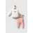 U.S Polo Assn USB2765 Kız Bebek 2li Takım Somon