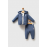 U.S Polo Assn USB2778 Kız Bebek 3lü takım MAVİ