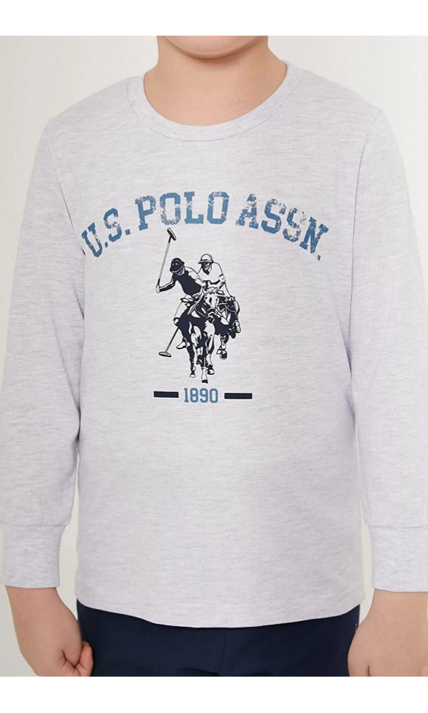 U.S. POLO US-1508 ERKEK ÇOCUK UZUN KOL TAKIM YEŞİL