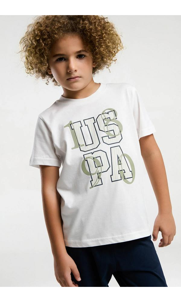 U.S. POLO US2029-4 ERKEK PİJAMA TAKIM SİYAH