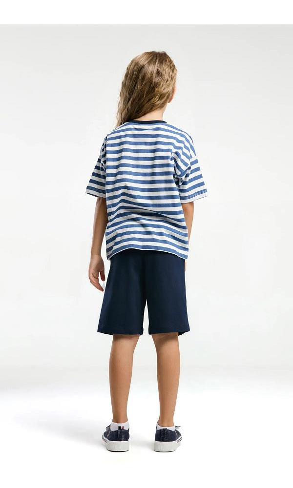 U.S POLO US2074-4 KIZ BERMUDA TAKIM Cobalt