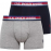US. POLO 80475 ERKEK 2 Lİ BOXER GRİ