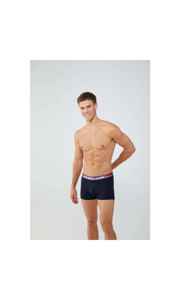 US. POLO 80475 ERKEK 2 Lİ BOXER GRİ