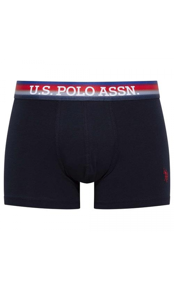 US. POLO 80475 ERKEK 2 Lİ BOXER GRİ