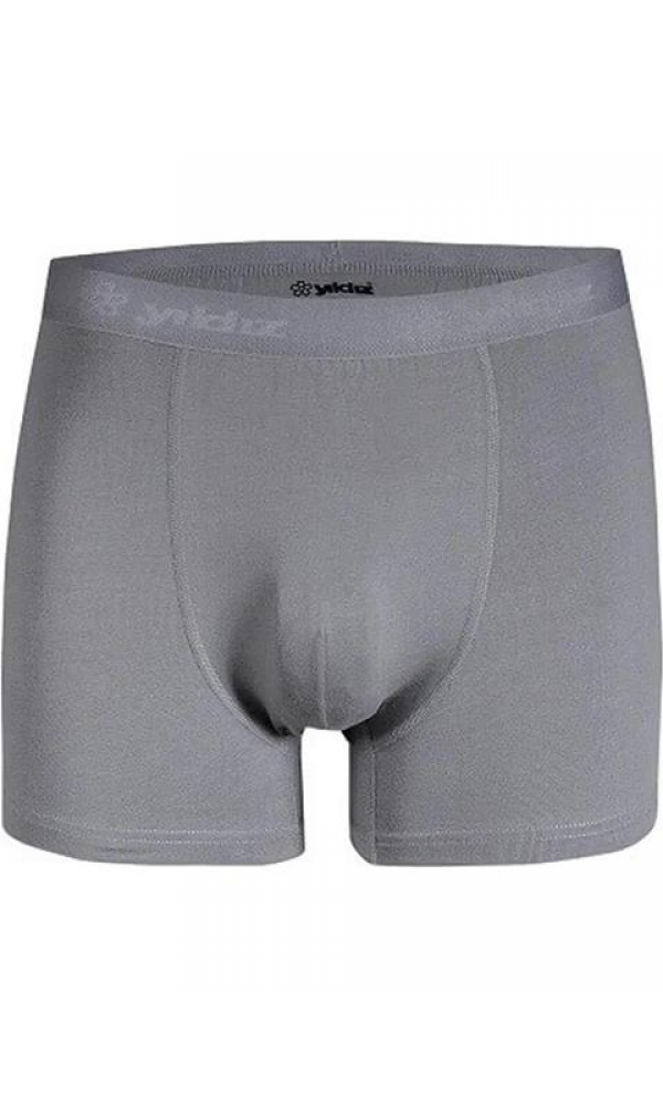 YILDIZ 366-67-68  ERKEK LİKRALI BOXER SİYAH